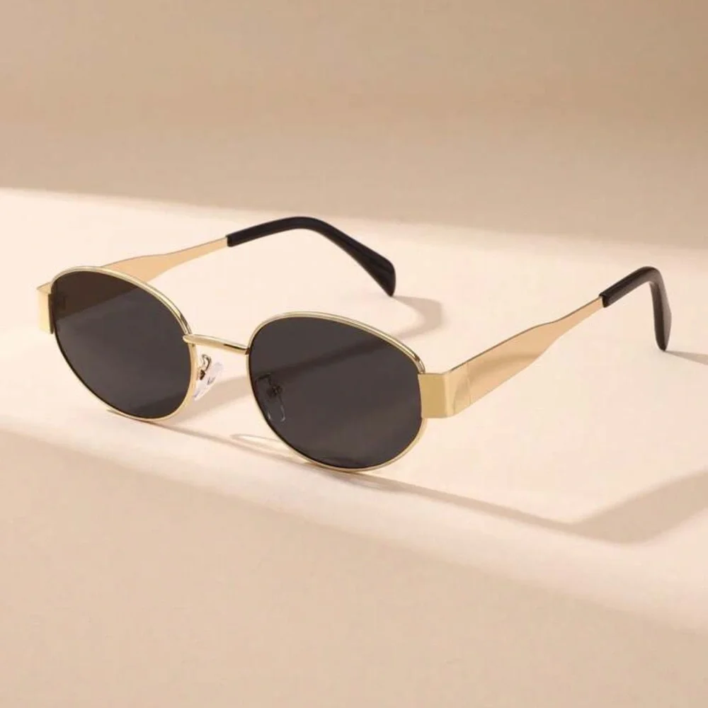 Women Ultralight Oval Fashion Sunglasses - Picture 2 of 5